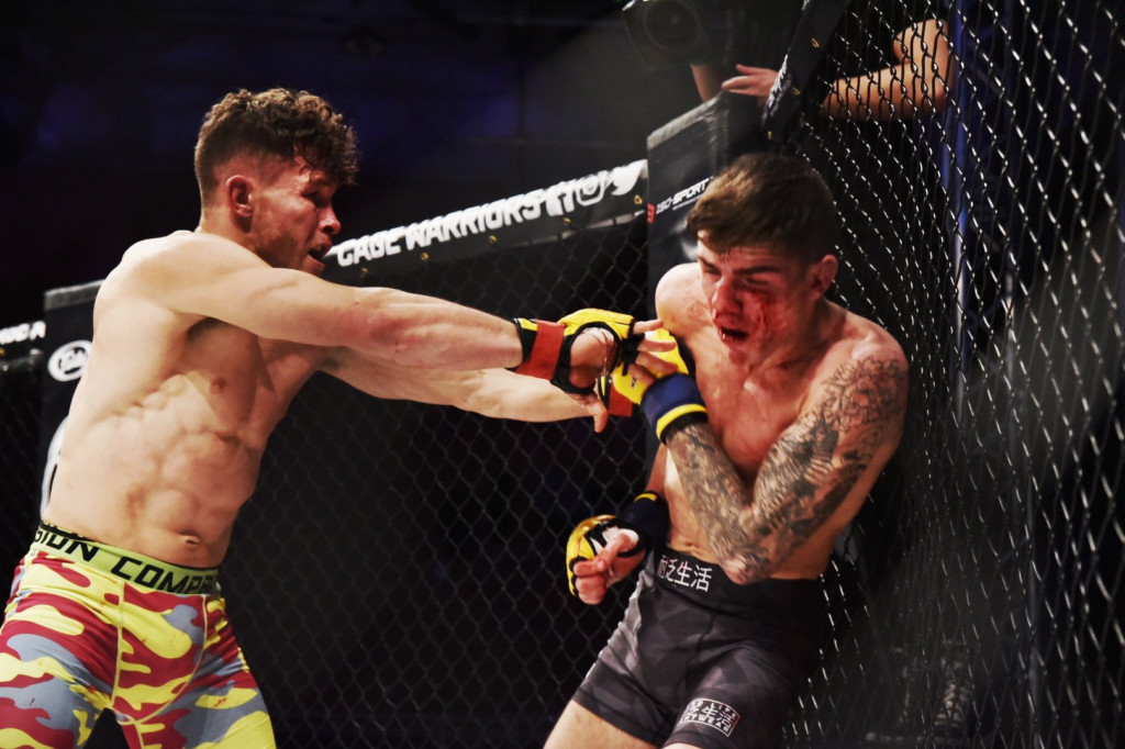 Steve Aimable takes the victory at CW 102