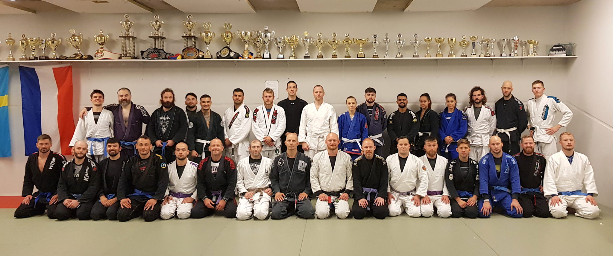Great first day at the BJJ for beginners course!