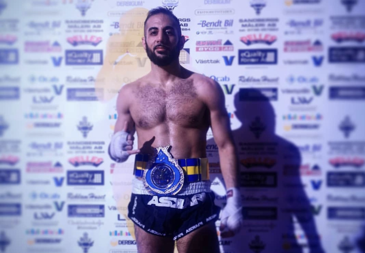 Sam Ghoroghi Swedish Muay Thai Champion!